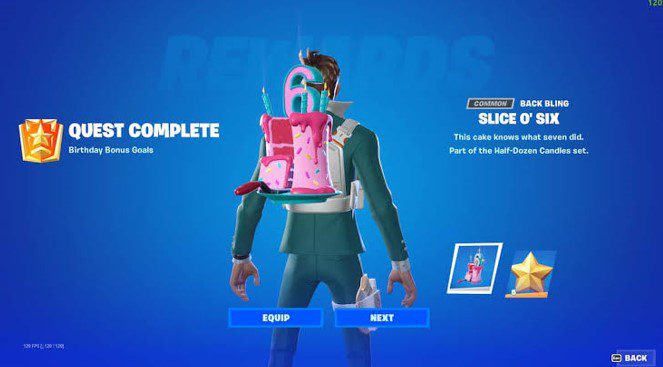 Fortnite Birthday Free Cosmetics