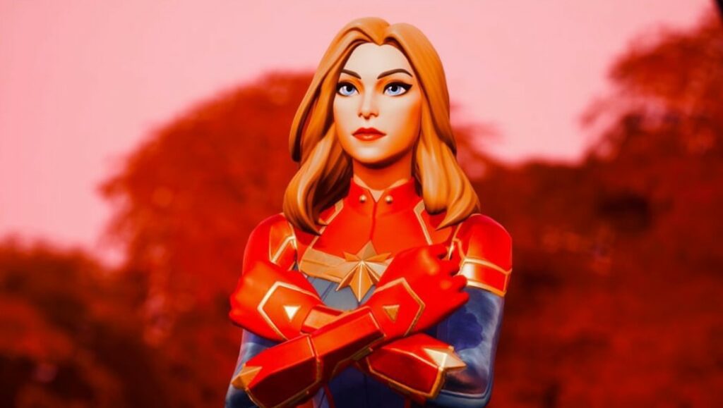 Fortnite Captain Marvel Skin