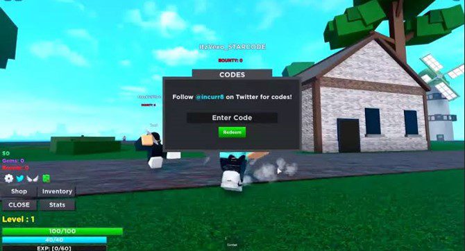 Roblox Project New World Redeem Codes