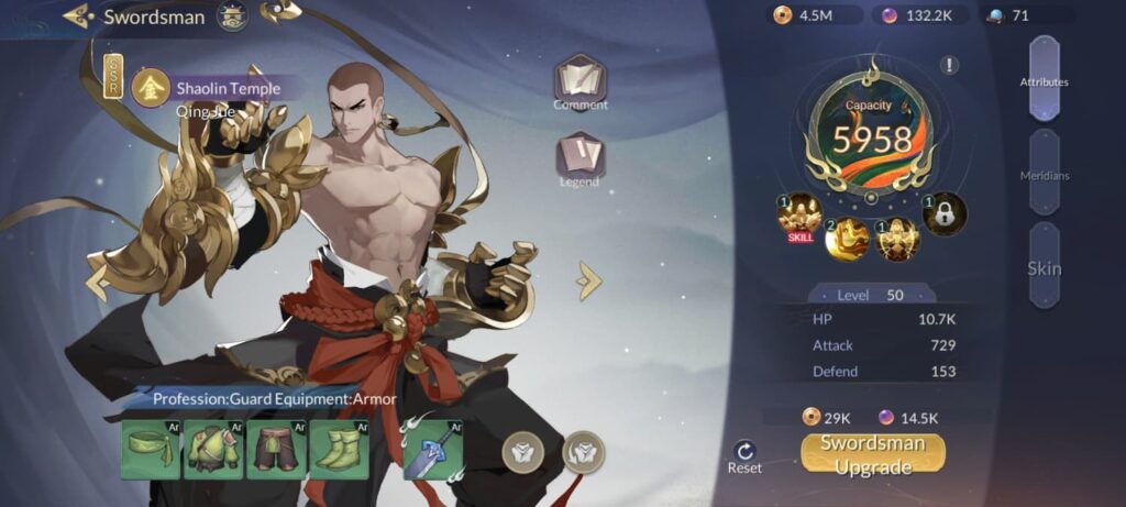 WuXia Online: Idle Cards Tier List