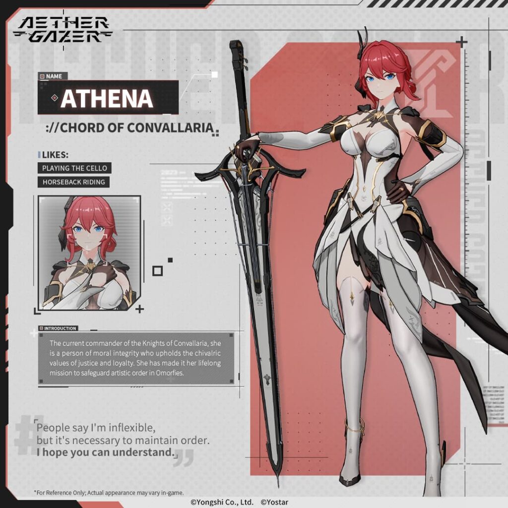 Aether Gazer Athena outfit