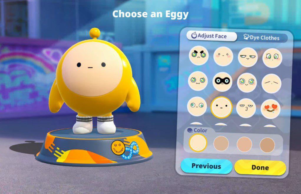 Eggy Party Character Design