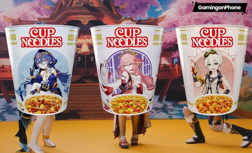 Genshin Impact Nissin Brazil Collaboration