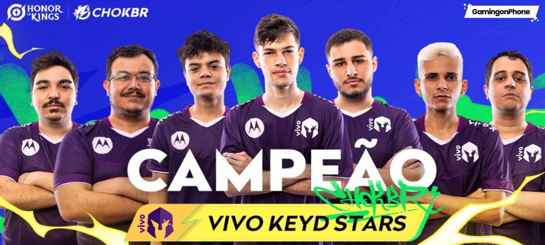 Honor of Kings Brazil Championship (CHOKBR) 2023 champion Keyd Stars cover