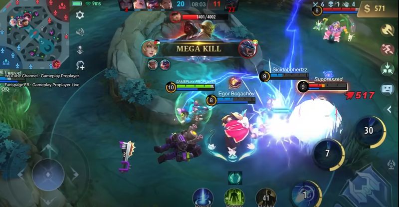 Mobile Legends Layla Mid game