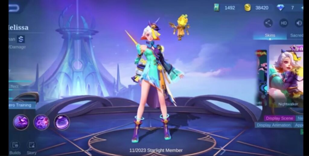 Mobile Legends November 2023 Leaks Melissa’s “Star Enforcer” Starlight Skin