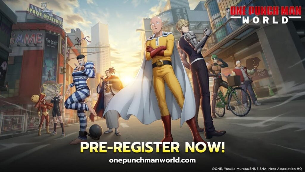 One Punch Man World Pre-registration