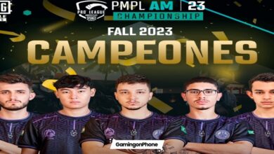 PUBG Mobile Pro League (PMPL) Americas Championship Fall 2023 champion cover