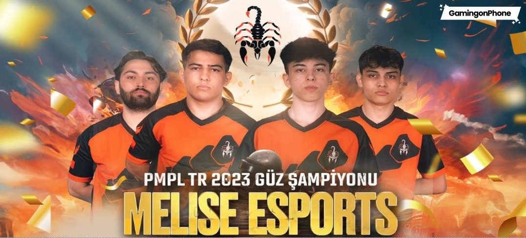 PUBG Mobile Pro League (PMPL) Turkey Fall 2023 champion cover