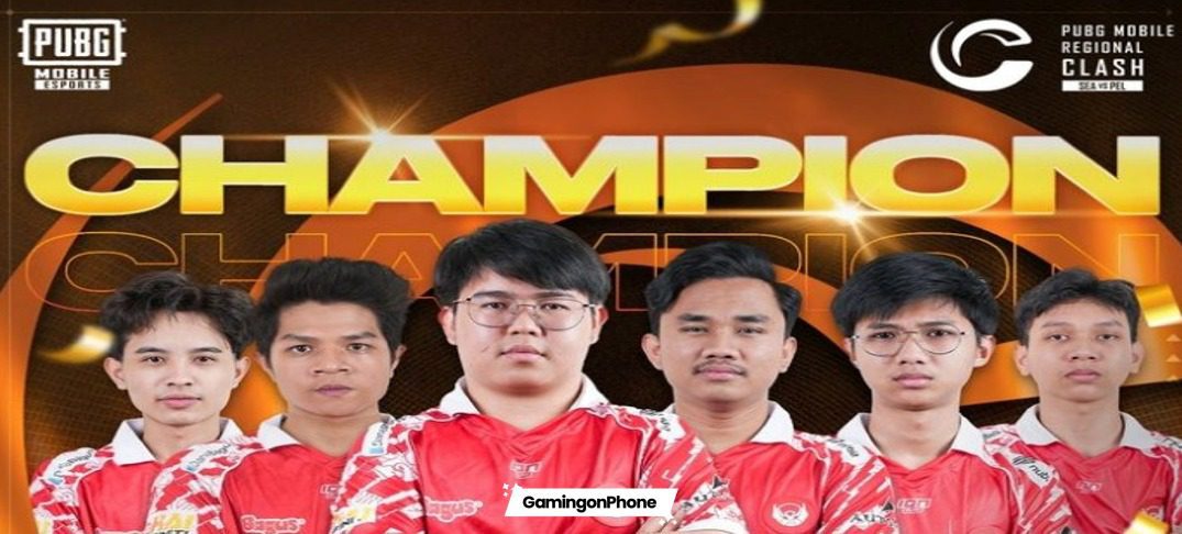PUBG Mobile Regional Clash (PMRC) 2023 SEA vs PEL champion Bigetron Red Villains