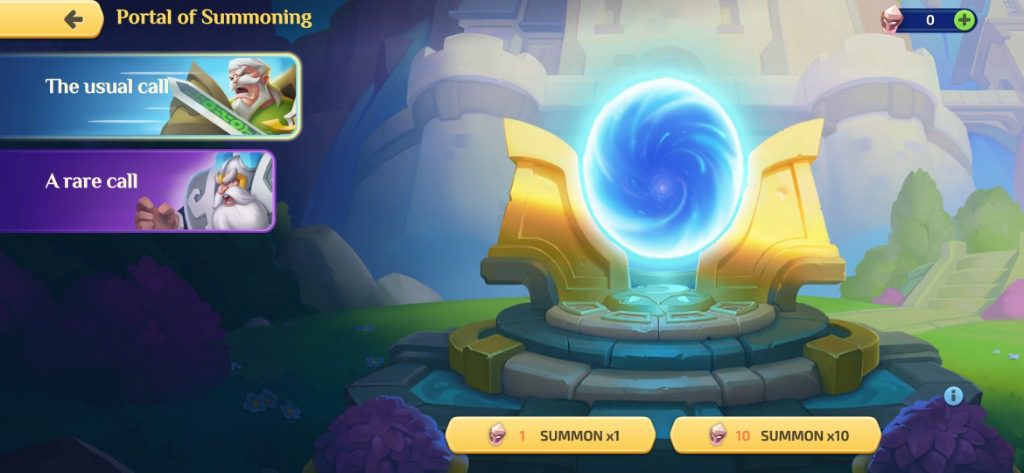 Perfect Heroes Portal of Summoning