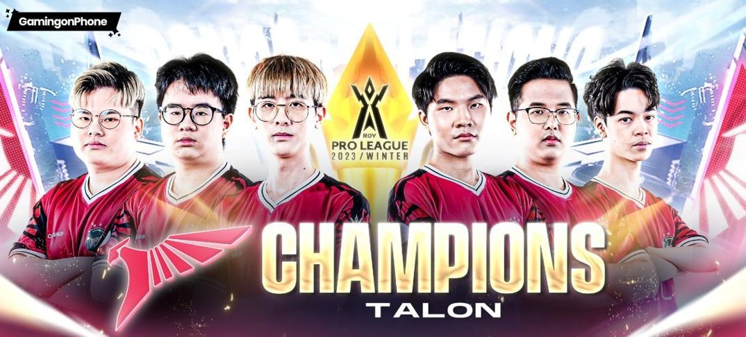 RoV Pro League (RPL) 2023 Winter champion Talon Esports