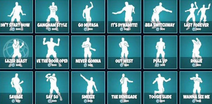 Fortnite Best Emotes List