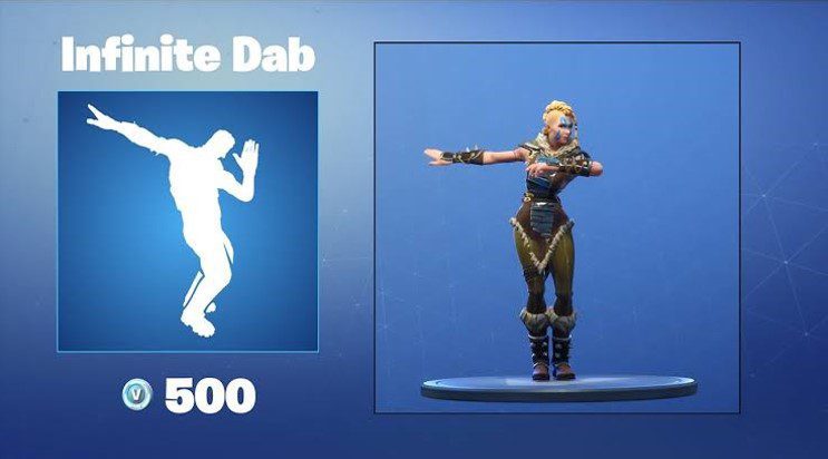 Fortnite Infinite Dab Emote