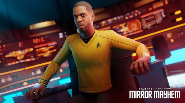 Fortnite x Star Trek: Mirror Mayhem Kid Cudi event