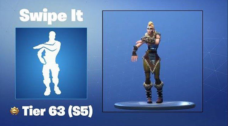 Fortnite Swipe It Emote