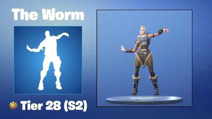 Fortnite The Worm Emote