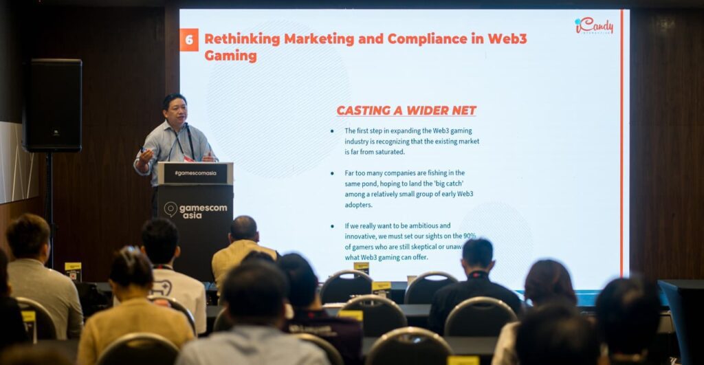 gamescom asia 2023 day 1 highlights- Insights & Strategies for the Web3 Gaming Landscape by iCandy Interactive