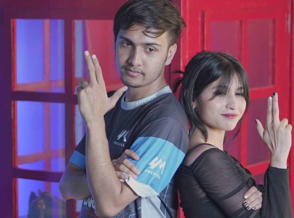 4merical esports couple, mobile legends couple, big black clock, mlbb couple, mlbb love story