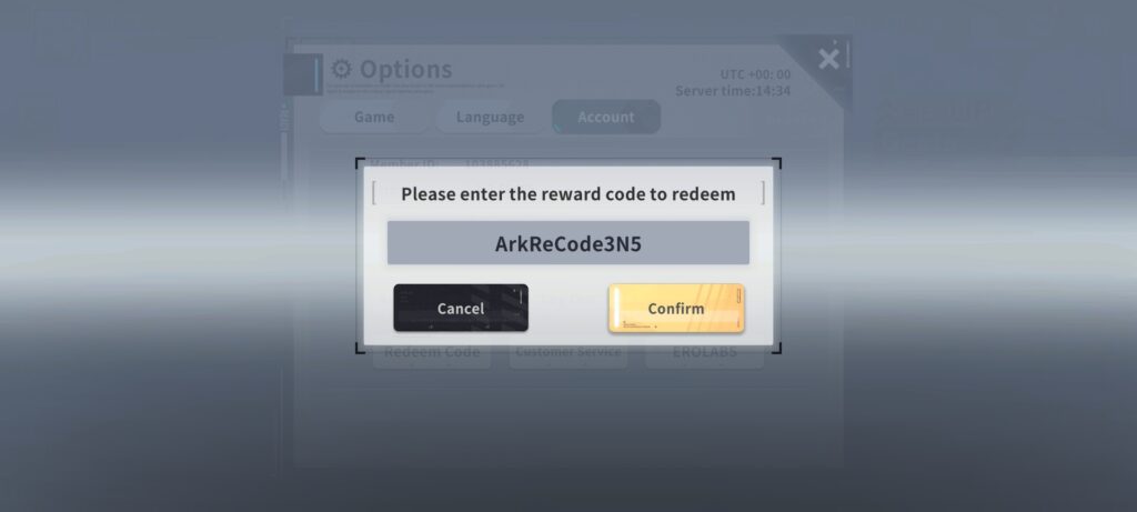 Ark Re Code free codes