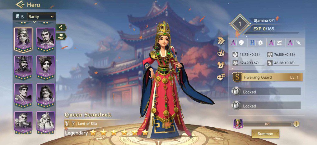 Era of Conquest Queen Seondeok