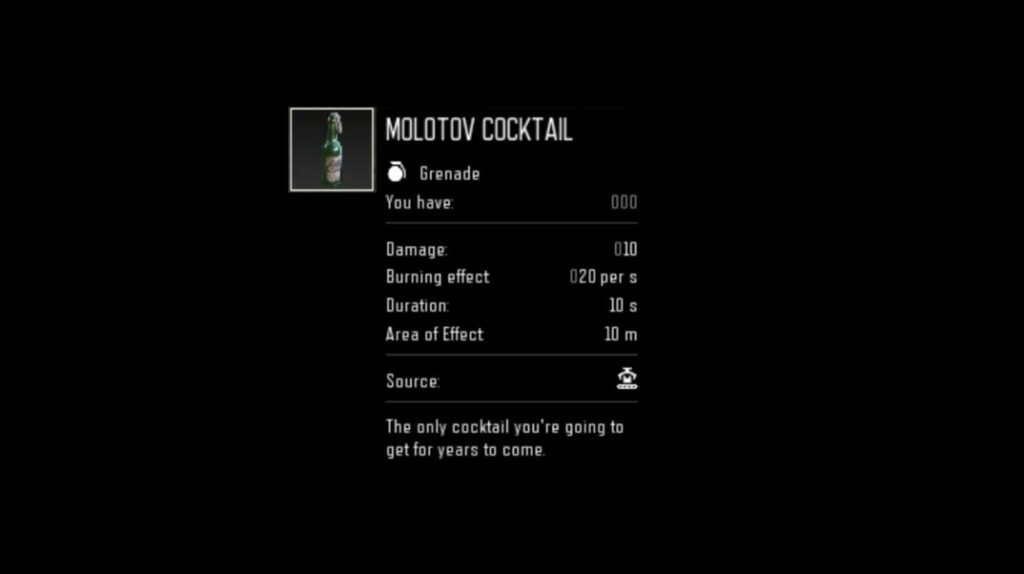 Lost Future Molotov Cocktail