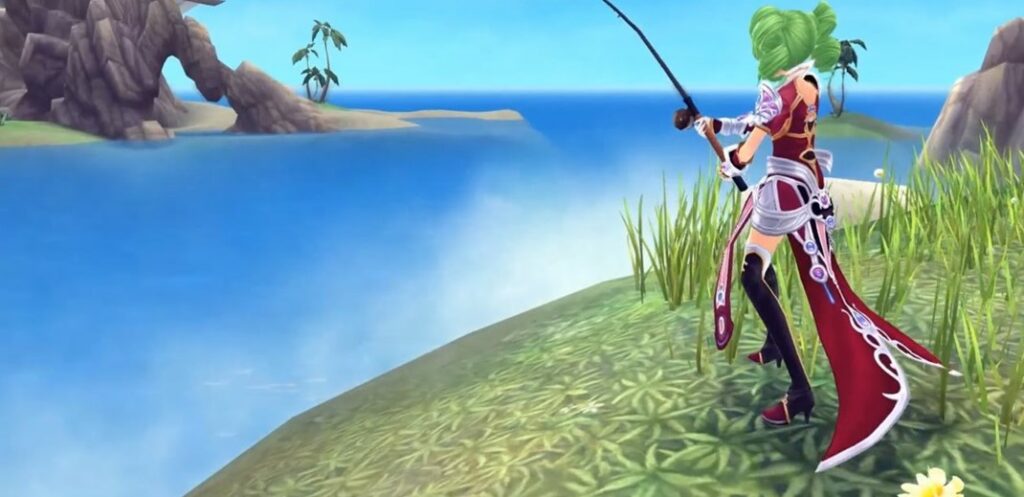 Aura Kingdom 2 Evolution fishing