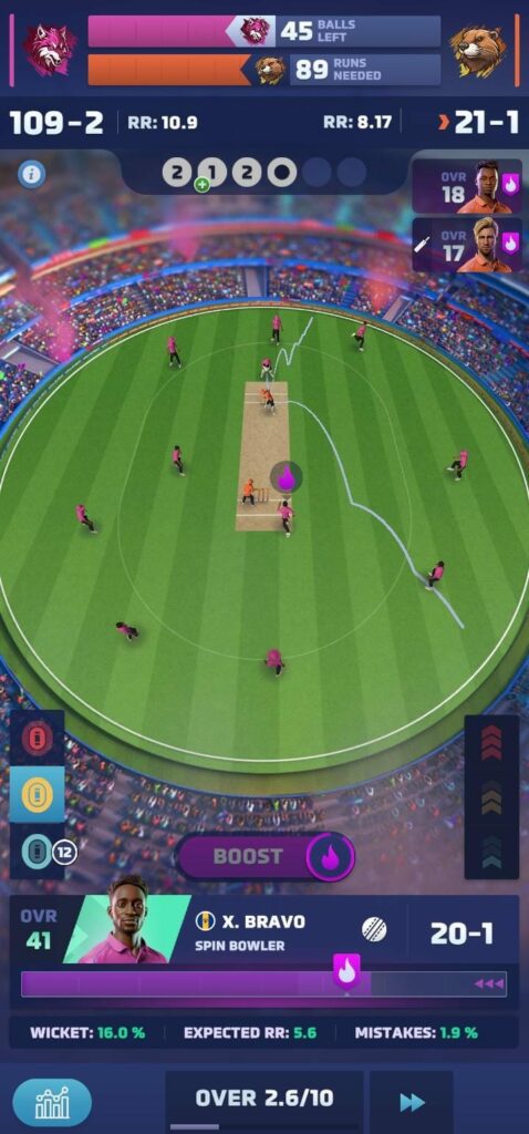 Cricket Champs Manager Game Player Boost