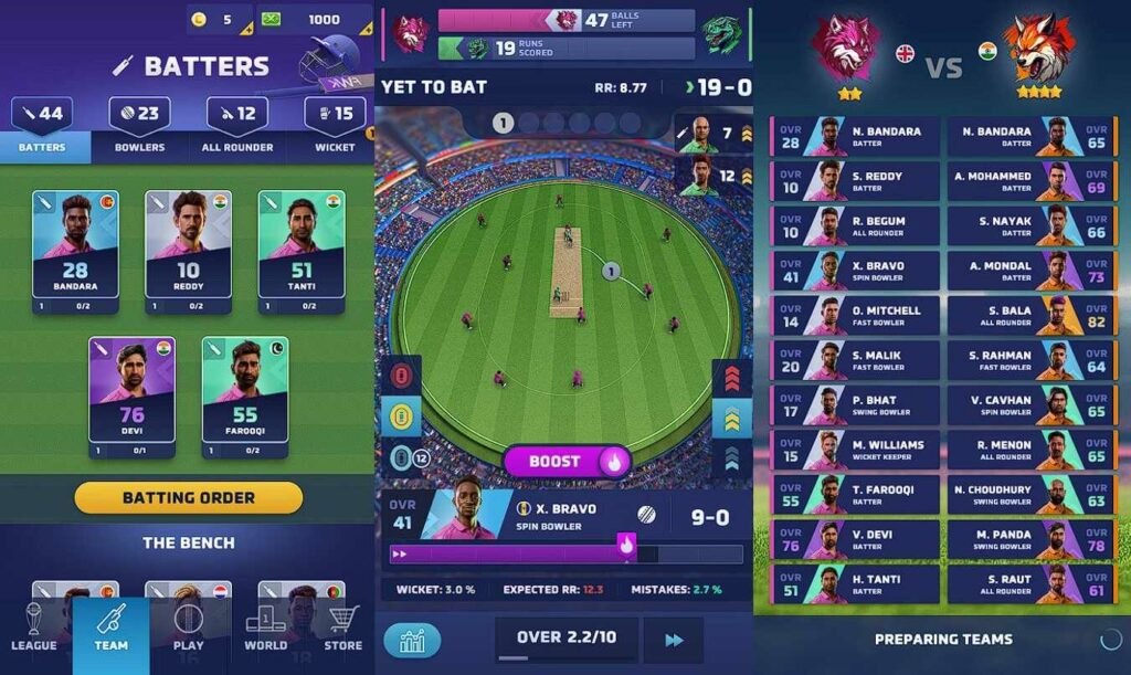 Cricket Champs Manager Game available