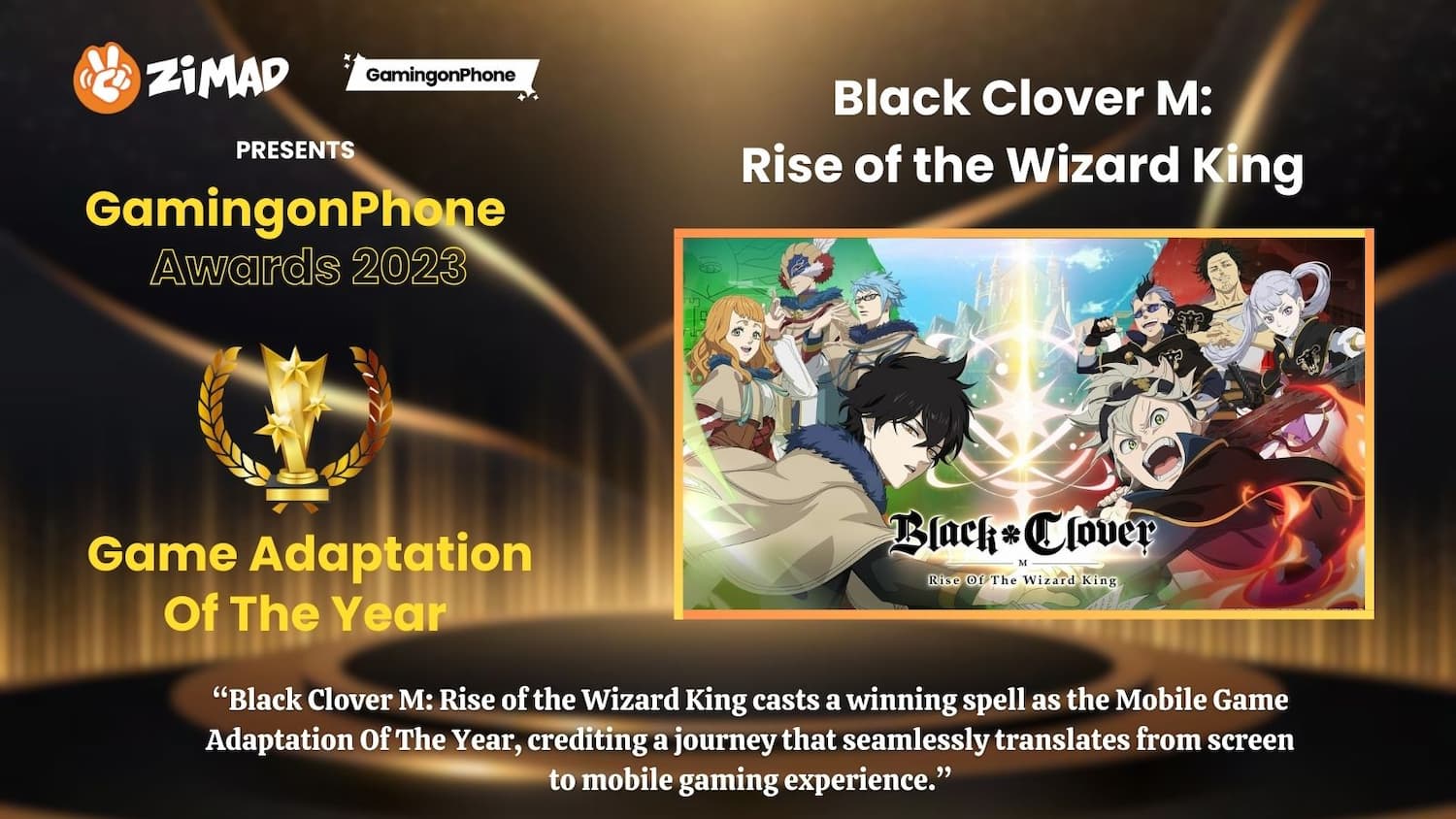 Best Mobile Game Adaptation Of The Year 2023