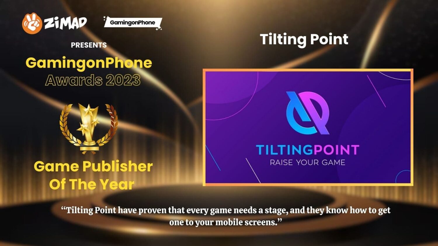 Best mobile game publisher of 2023
