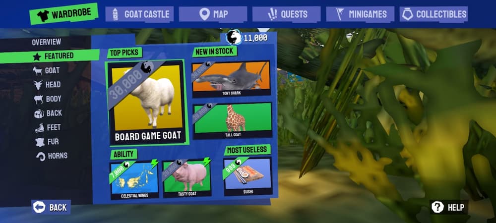 Goat Simulator 3 Mobile collectibles