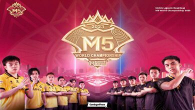 M5 World Championship grand final between AP. Bren, and ONIC
