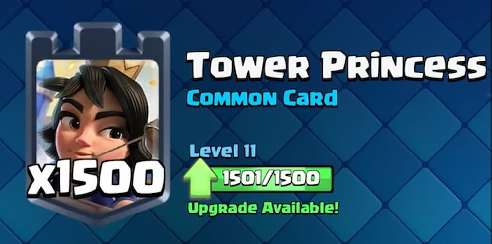 princess tower card collecting clash royale