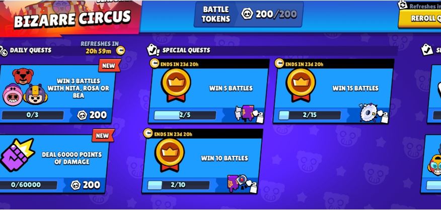 Brawl Stars Pass January 2024 Update Quest System