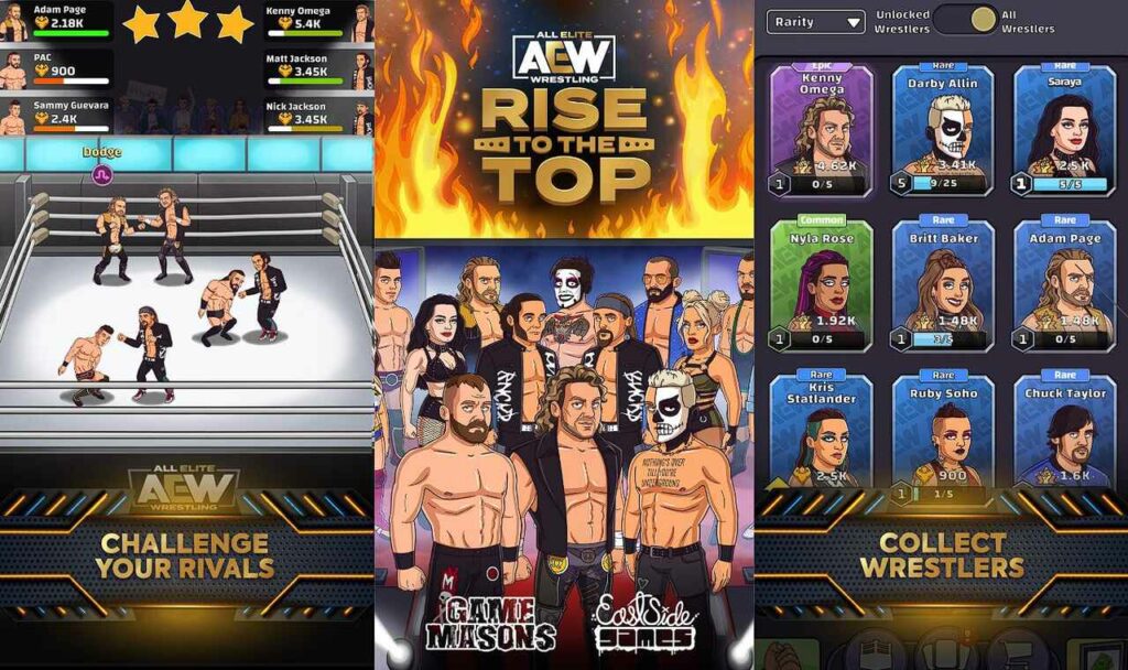 AEW Rise to the Top free redeem codes