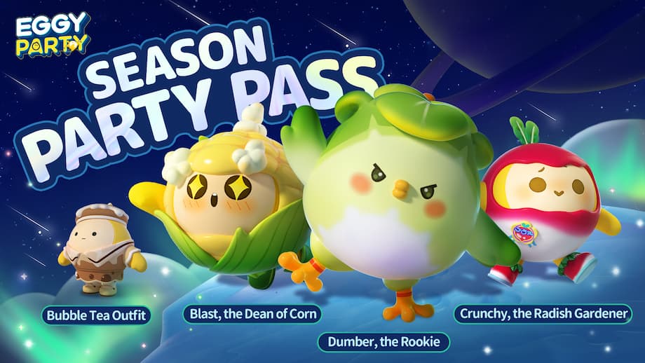 Eggy Party Outta This World season party pass