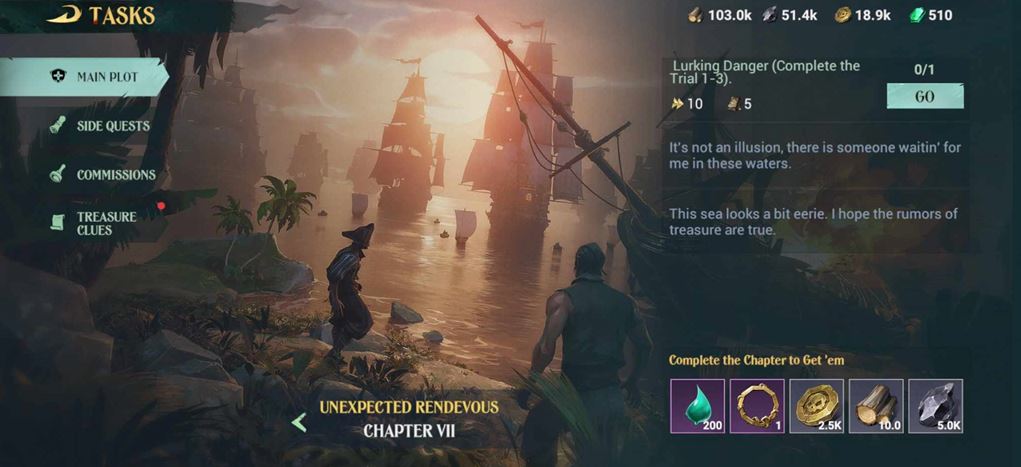Sea of Conquest Pirate War Chapter