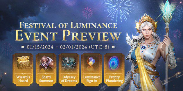 Watcher of Realms Festival of Luminance Event event