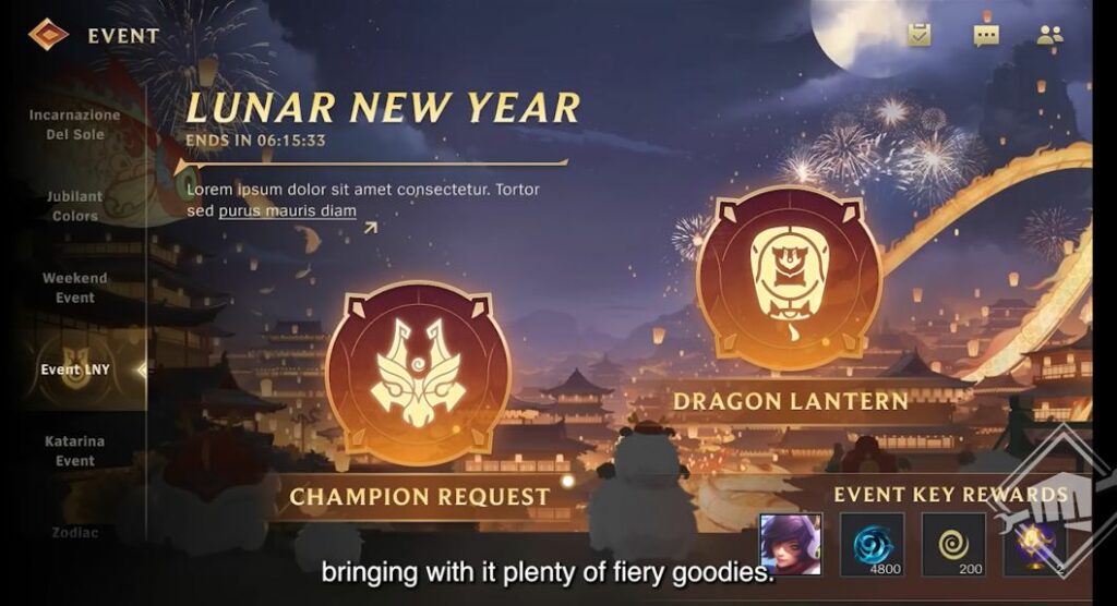 Lunar New Year WR Patch 5.0 Preview