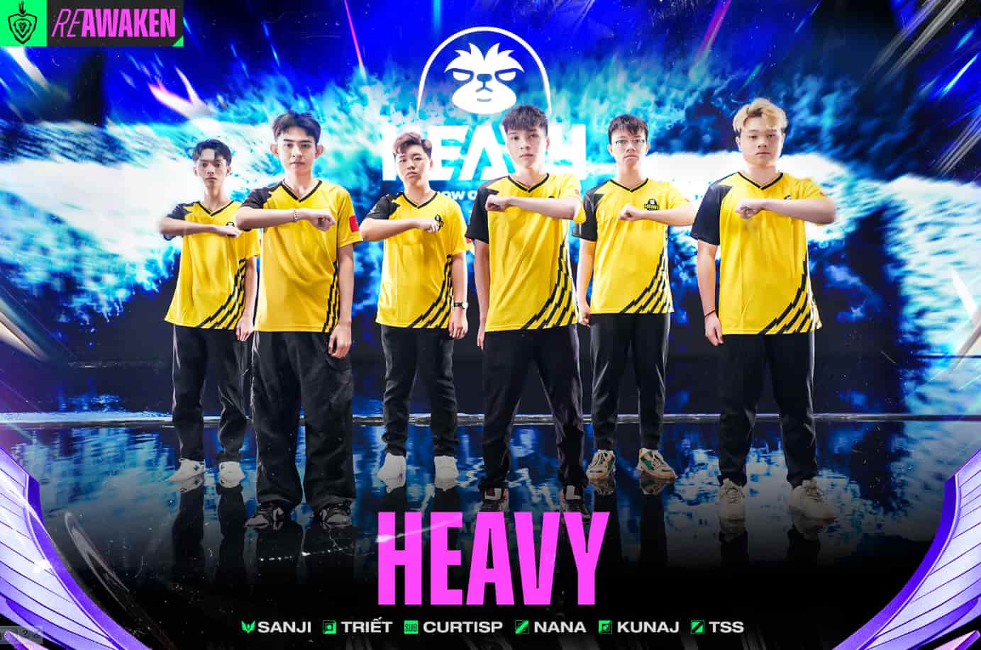 Arena of Glory (AOG) Spring 2024 participant team HEAVY