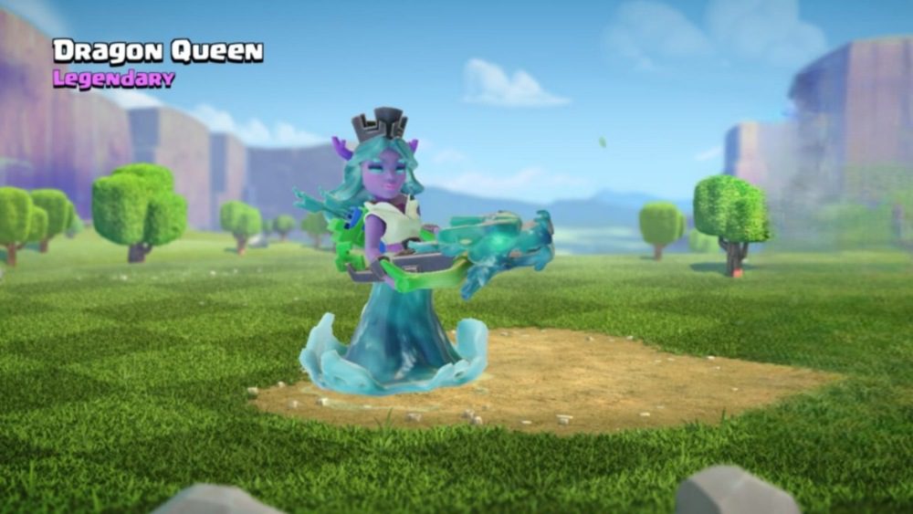 Dragon Queen skin CoC