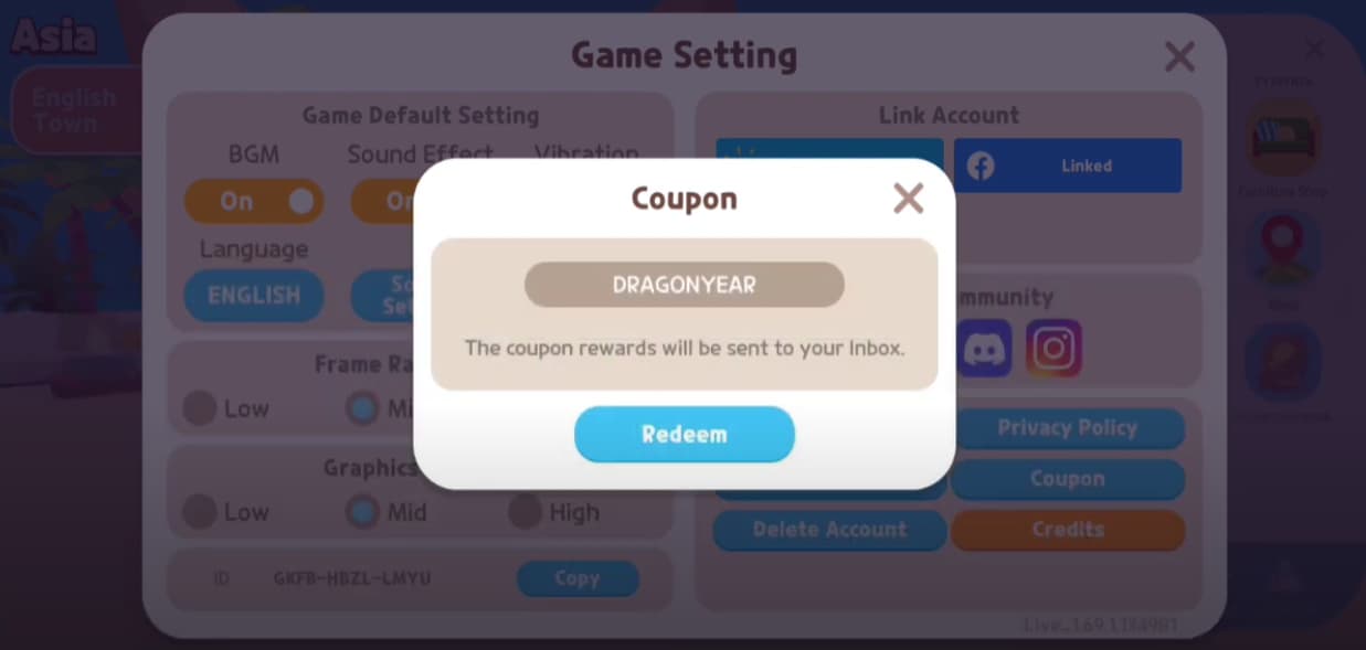 Play Together free redeem codes center