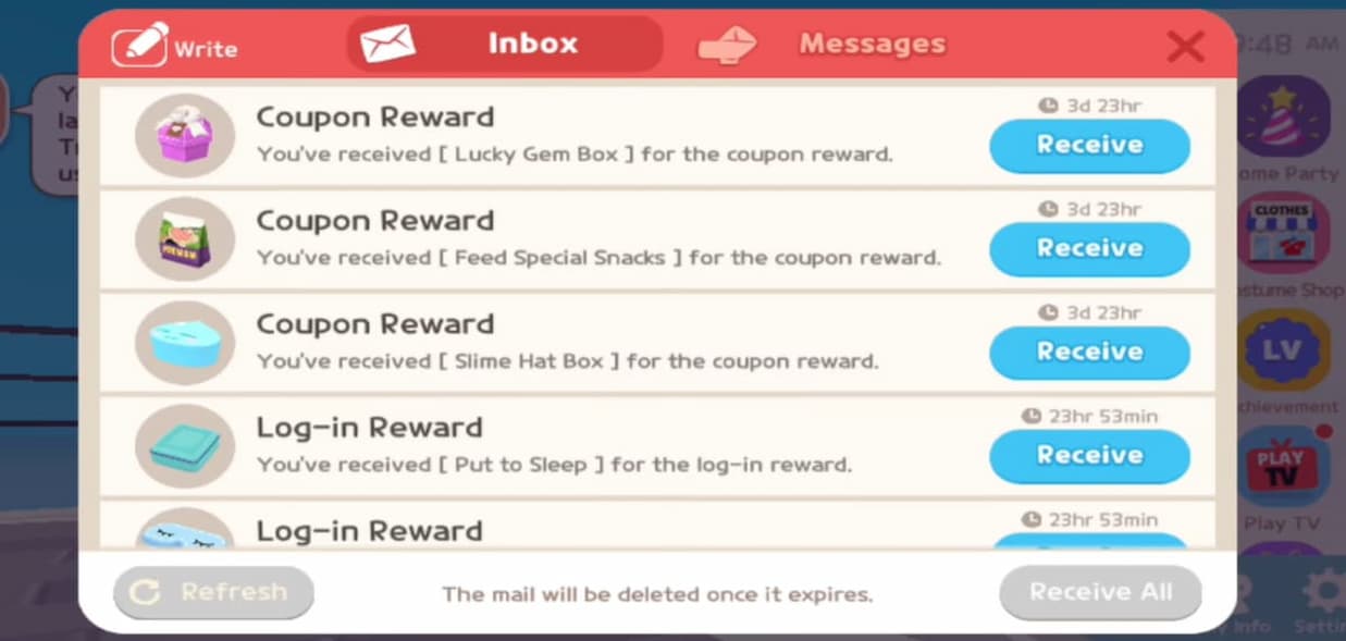 Play Together free redeem codes rewards