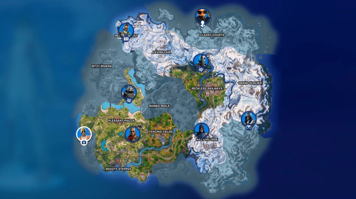 Fortnite Chapter 5 Season 1 NPC locations and how to hire them