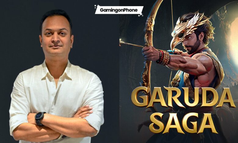 Anuj Sahani and Garuda Saga cover