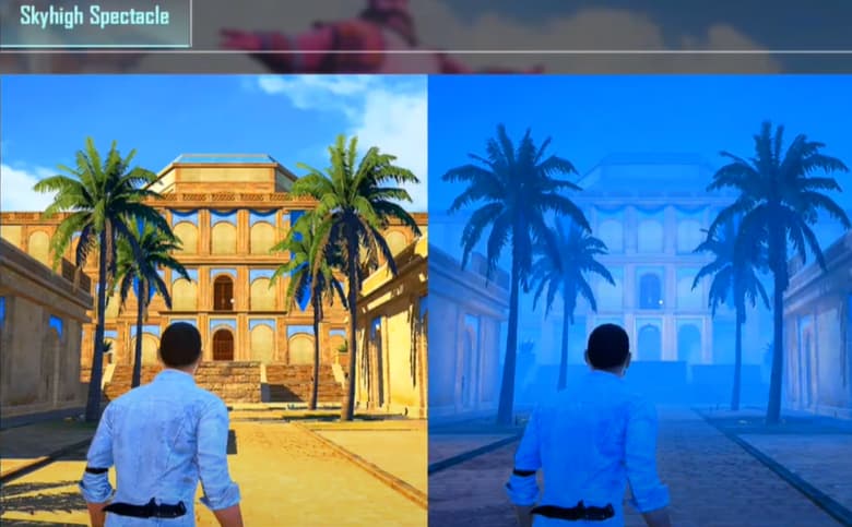 Day and Night feature in PUBG Mobile Skyhigh Spectacle Mode