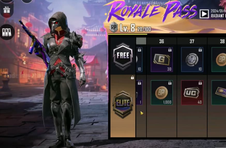 Dred Doc set in PUBG Mobile or BGMI A6 Royal Pass cover