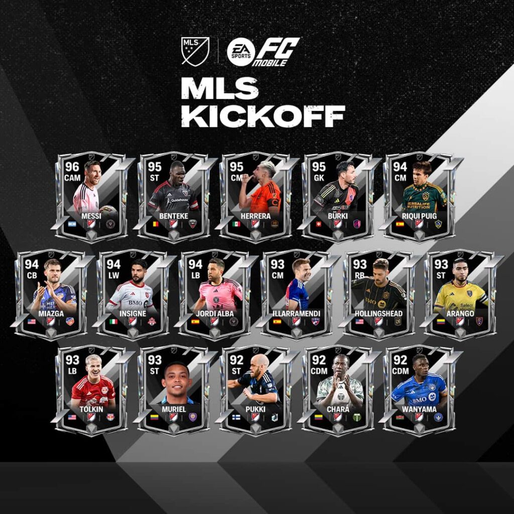 FC Mobile MLS Players