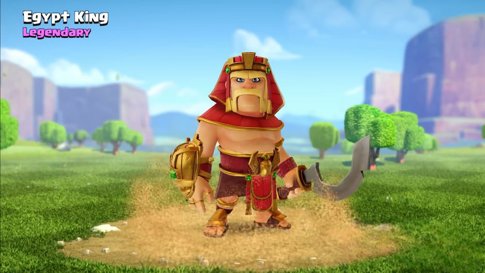 Clash of Clans: Complete list of Barbarian King skins released in 2024